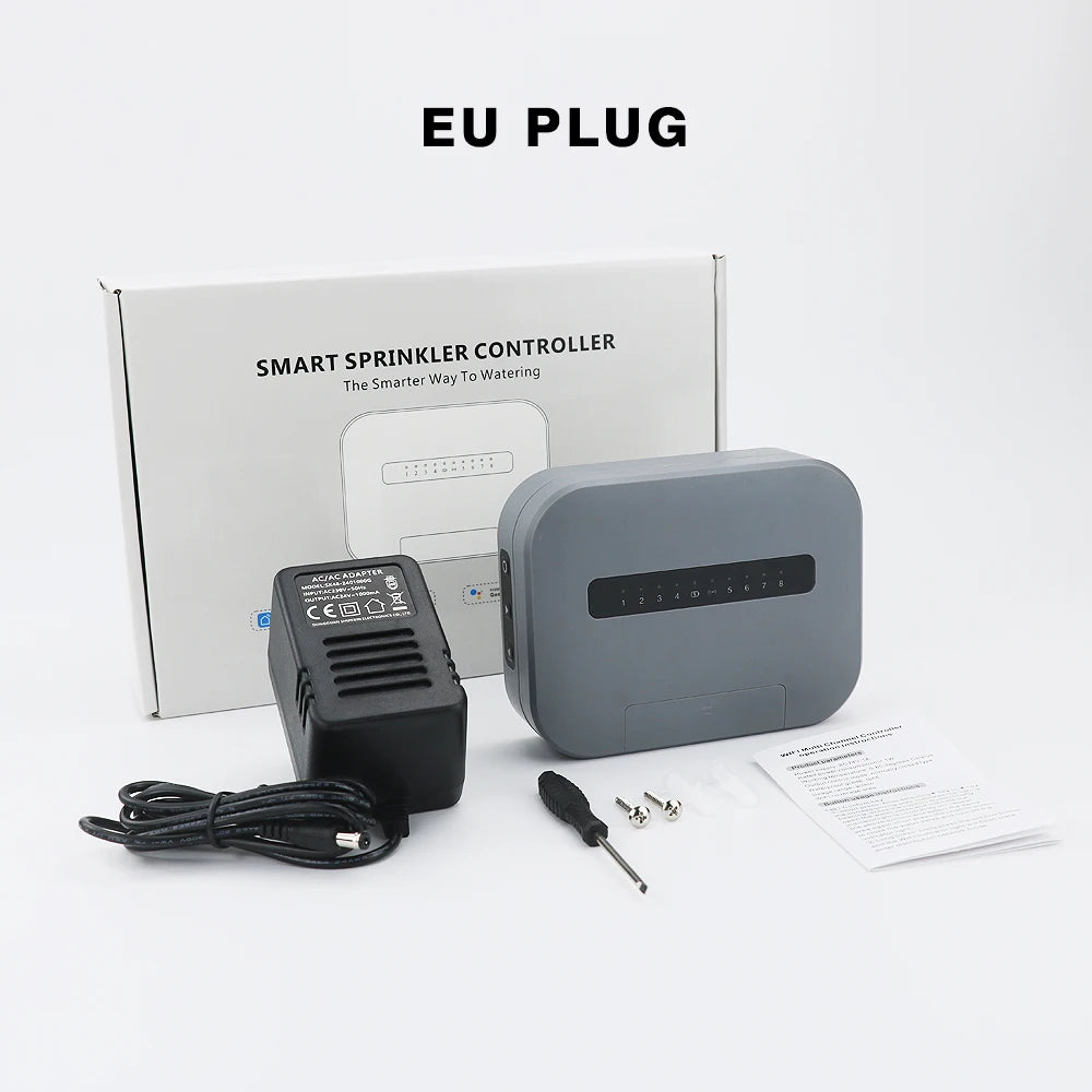 Six- or Eight-Zone Wi-Fi Irrigation Controller