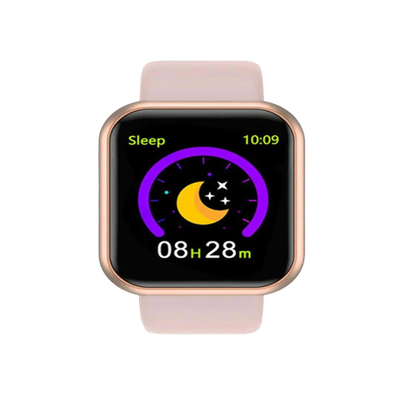 Bluetooth-fitnesssmartwatch met 1,44-inch display
