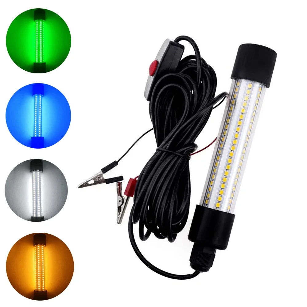 20 W onderwater-ledvislamp met kabel van 5 m