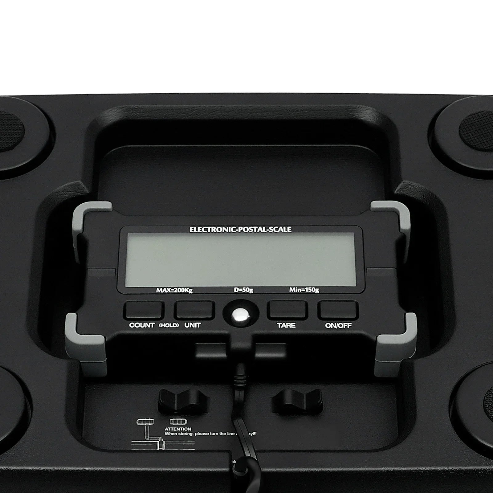 440 lb Heavy Duty Postal Package Scale with LCD Display