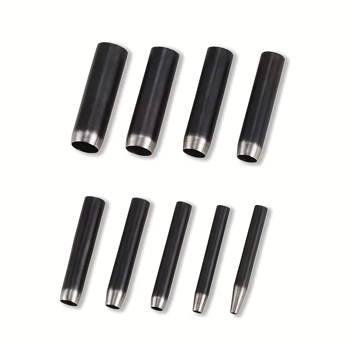 Conjunto de ferramentas para extremidades de cintos e correias em pele