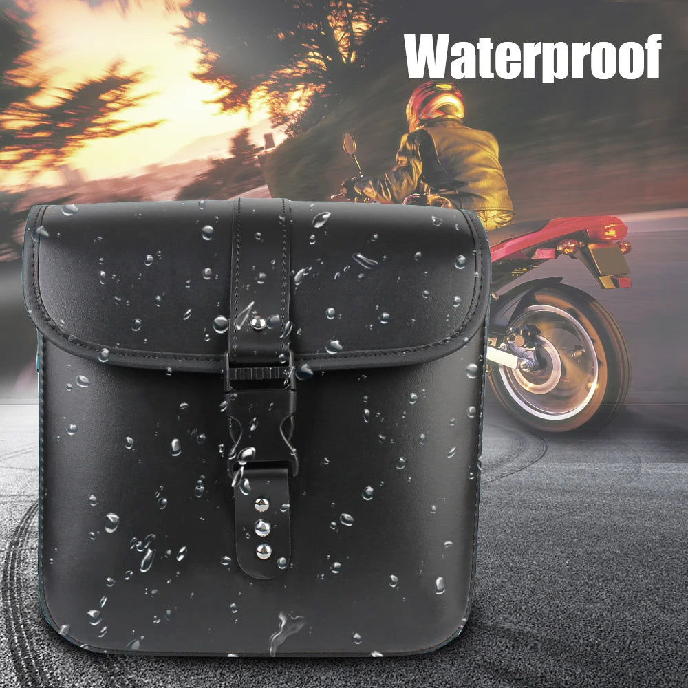 Motorcycle Saddlebag Pair or Separate Storage Bag