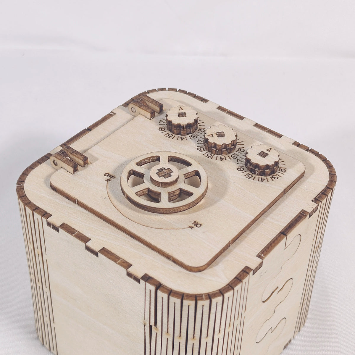 Mechanical Safe Box Wooden Puzzle Kit