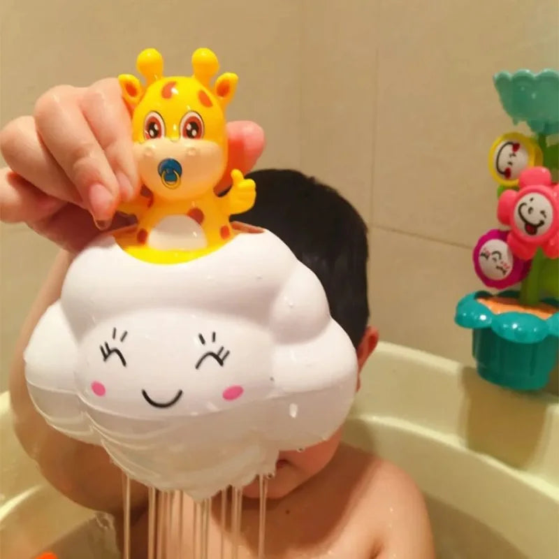 Water Spraying Cloud Bath Toy for Kids
