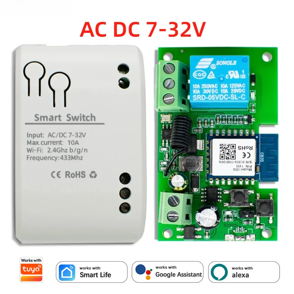 Wi-Fi Relay Controller - Channels and Supply Options