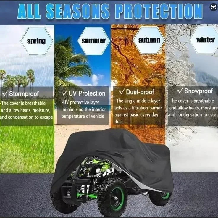 Capa de arrumação 3XL para ATV e moto-quatro