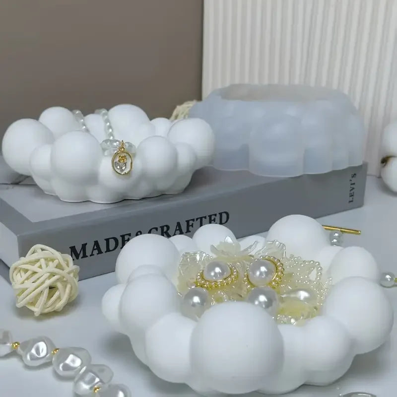 Bubble Cloud Bowl Silicone Craft Mould