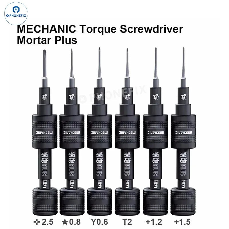 Precision Manual Screwdriver - Tip Options
