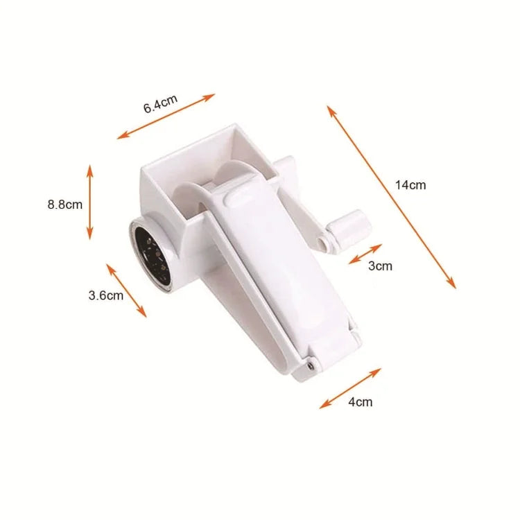 Hand-Cranked Rotating Cheese Grater Creative Kitchen Cheese Shredder Multi-functional Cheese Grater for Kitchen 