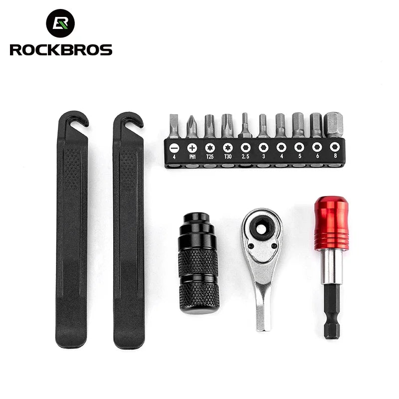 72 Tooth Bike Ratchet Wrench Tool Set Lightweight Repair Kit