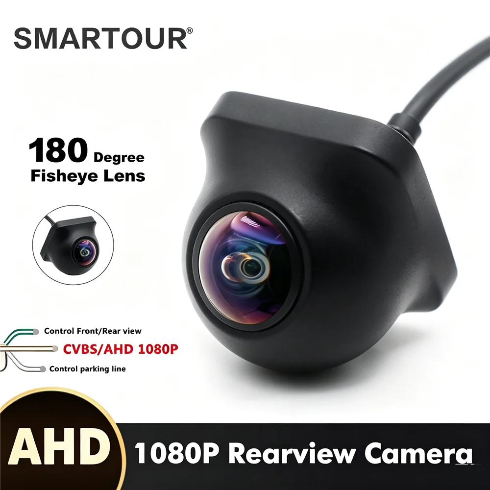 Wide-Angle AHD/CVBS Vehicle Camera