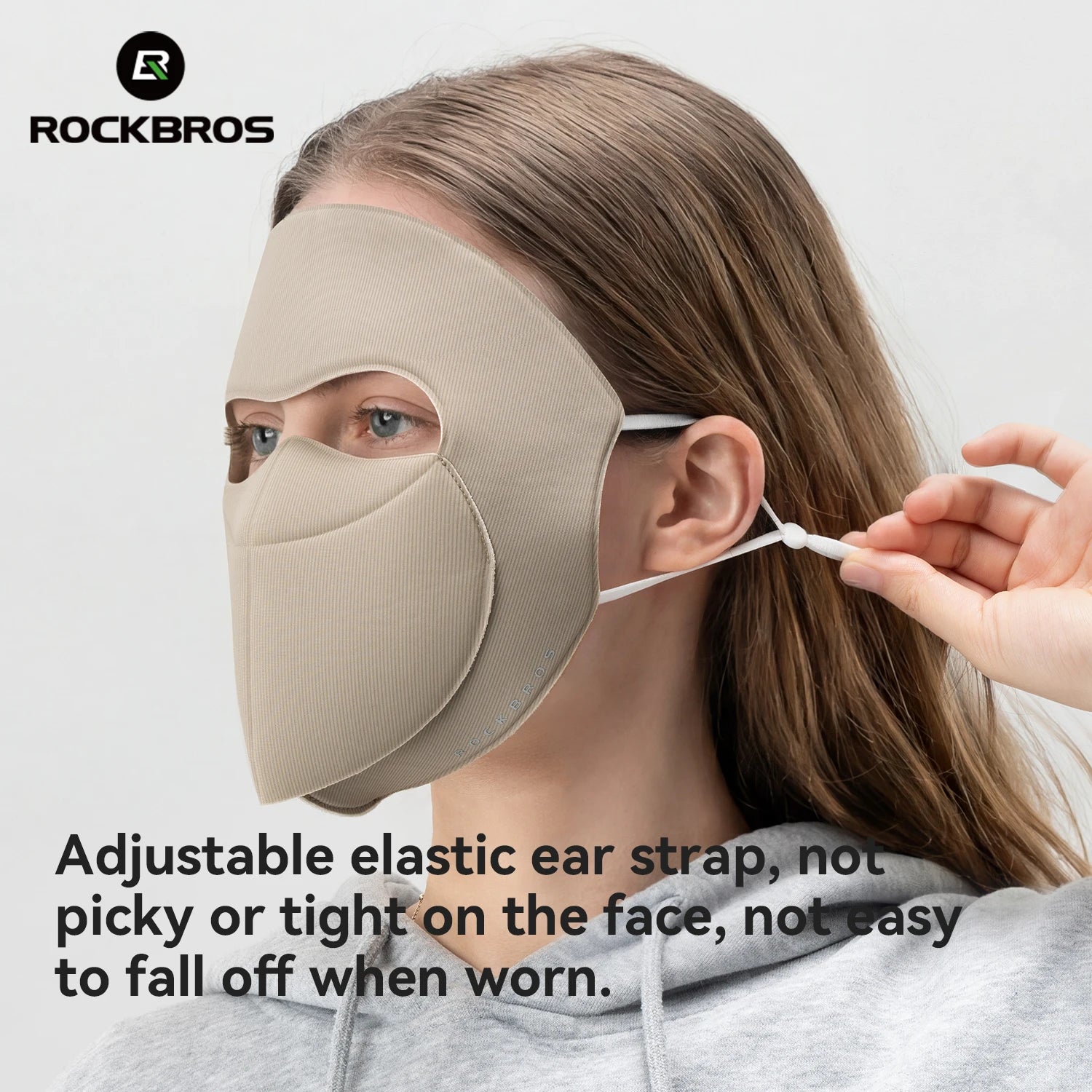 3-Layer Windproof Cycling Face Mask with UV Protection