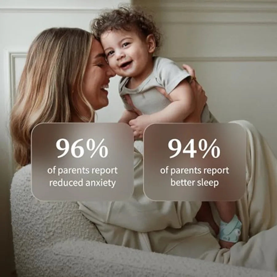 Dream Sock Smart Baby Monitor with SpO2 and Heart Rate Tracking