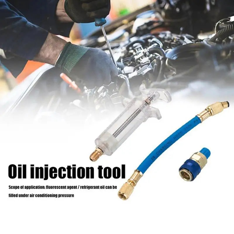 30 ml A/C-olie- en kleurstoffenkoppeling gereedschap