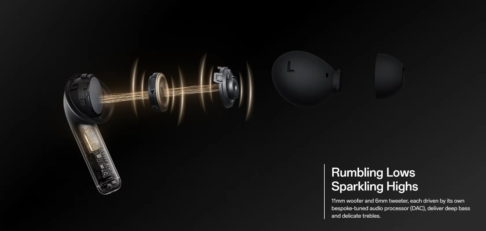 OnePlus Buds Pro 3 Bezdrátová sluchátka s potlačením hluku