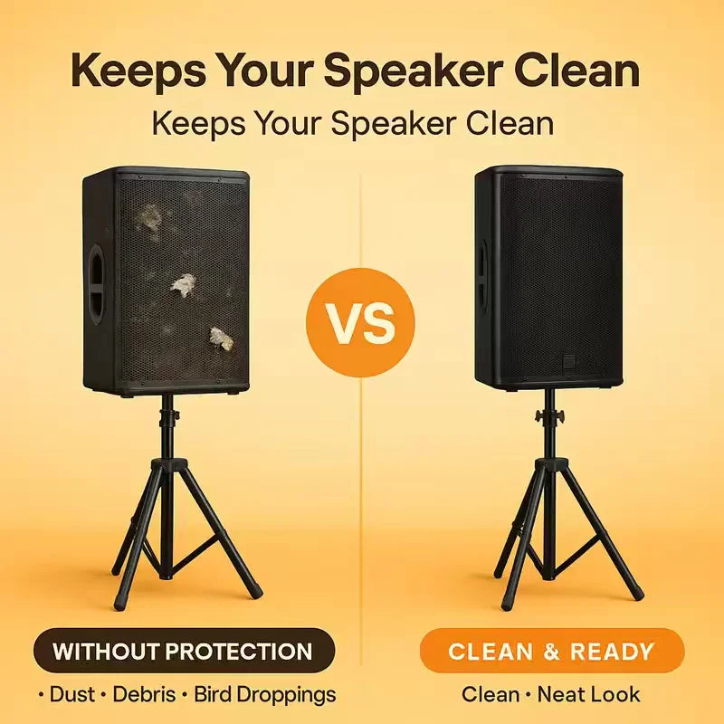 Funda de almacenamiento para altavoz de tela Oxford 210D, 4 tamaños