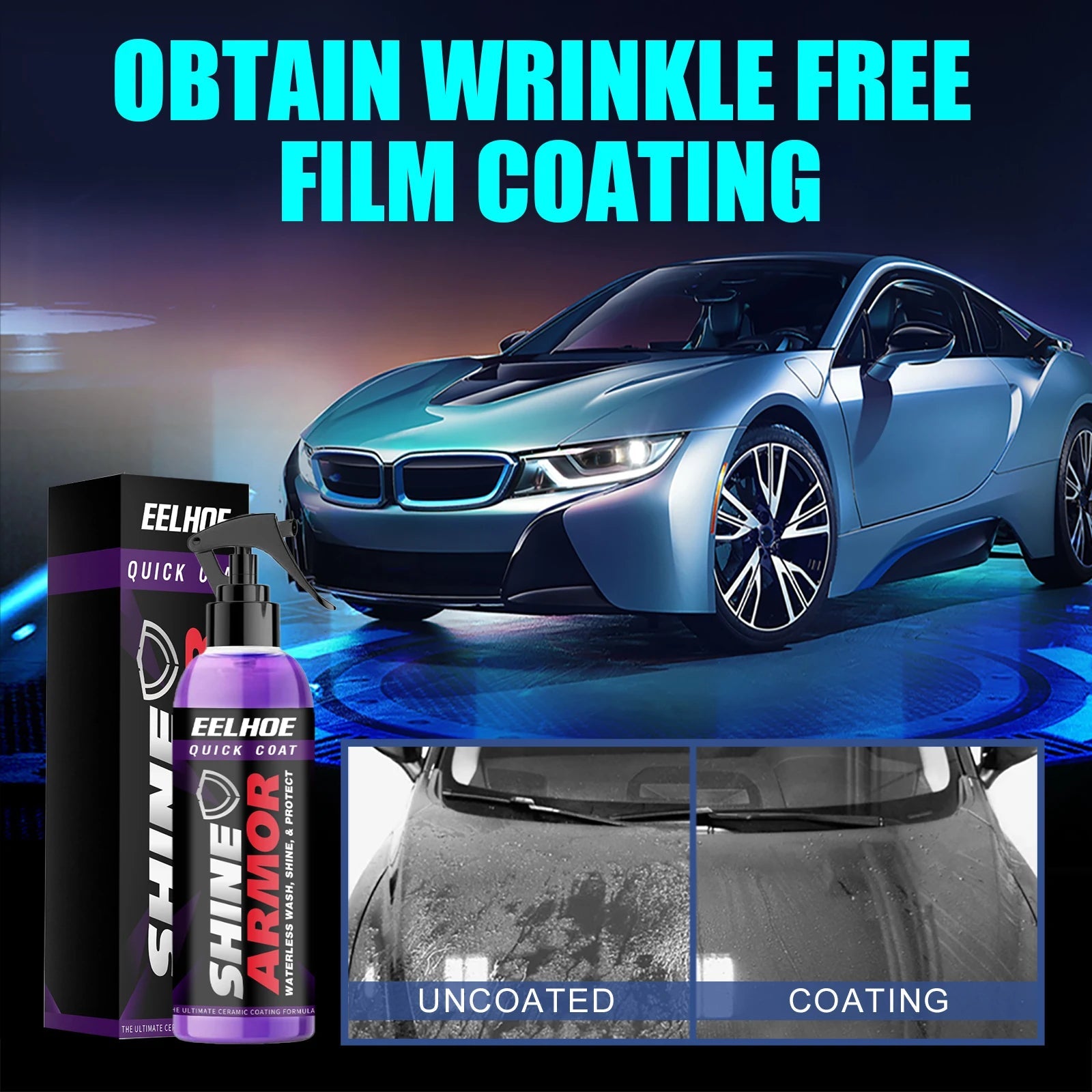 Car Ceramic Nano Coating Liquid Coatin For Auto Paint Care Crystal Durable Protection Paintwork Shine Shield Car Polish Coatings 