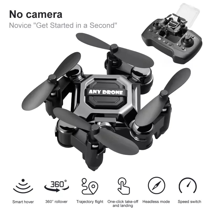 Mini Folding Quadcopter - Camera or No-Camera Options