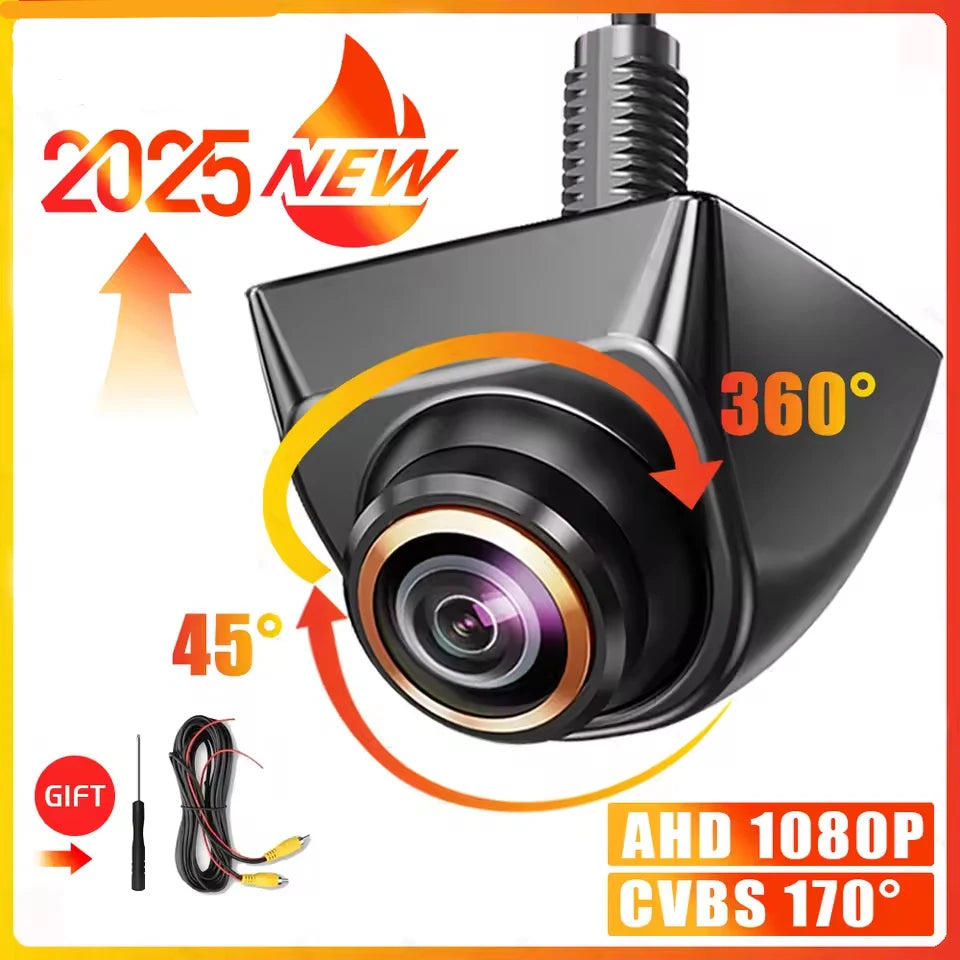 Rear View Camera 1080P Full HD 170° Wide Angle Night Vision Reversing Camera
