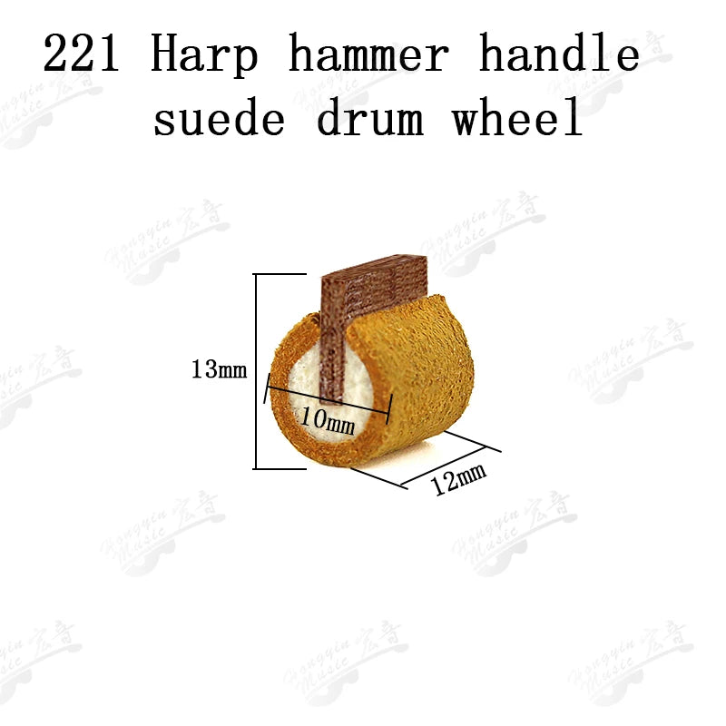 HUATOOL Piano Tuning and Maintenance Tools - Triangle Piano Hammer Shaft Frame Dampers Pull Rope Screws and Related Accessories