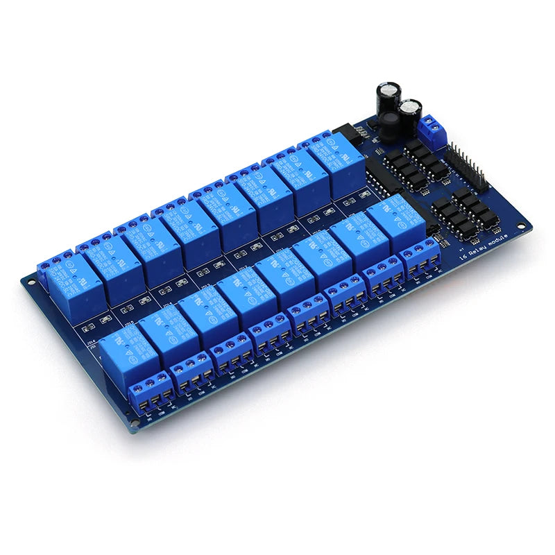 16-Channel Relay Board, DC Voltage and Pack Options