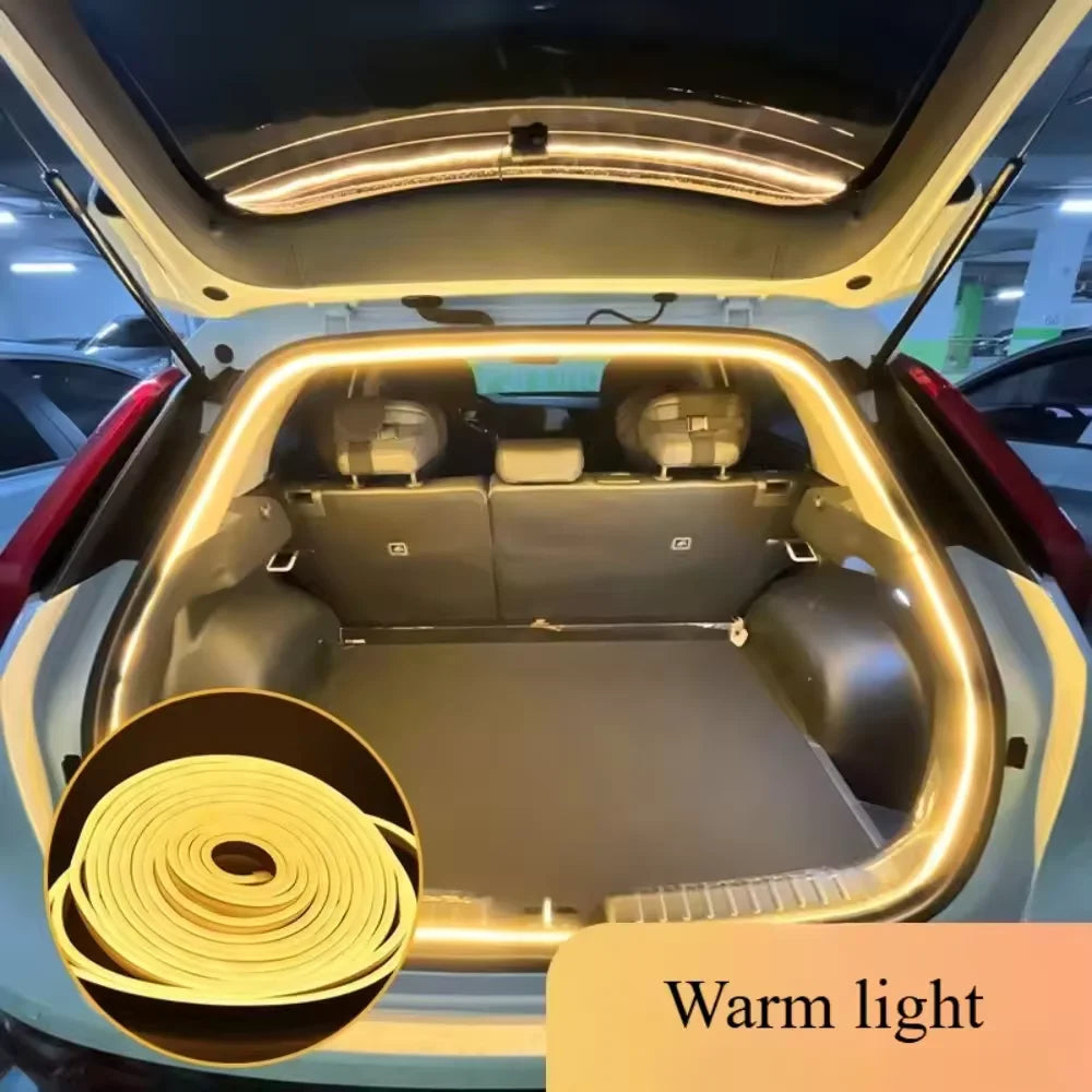 Flexible Car Boot LED Light Strip, 2m–6m, Colour & Kit Options
