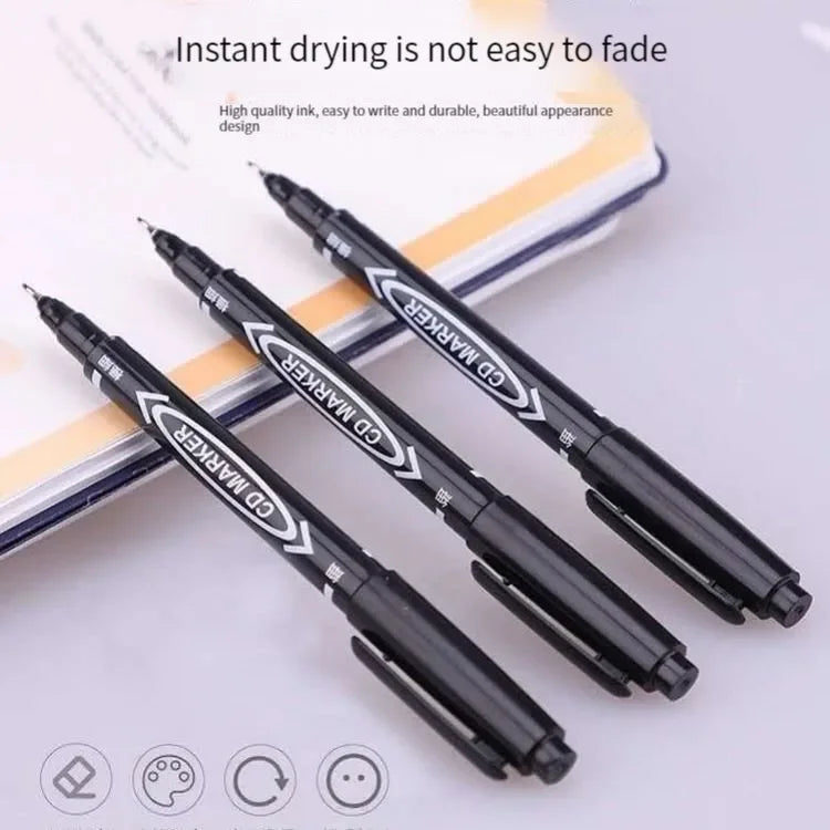 Double‑Tip Permanent Paint Marker Pens Set