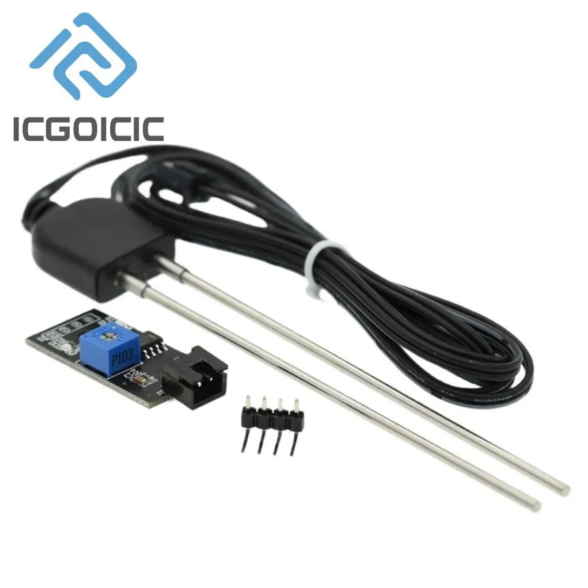 Corrosion-Resistant Soil Moisture Sensor - Humidity Detector Module for Arduino