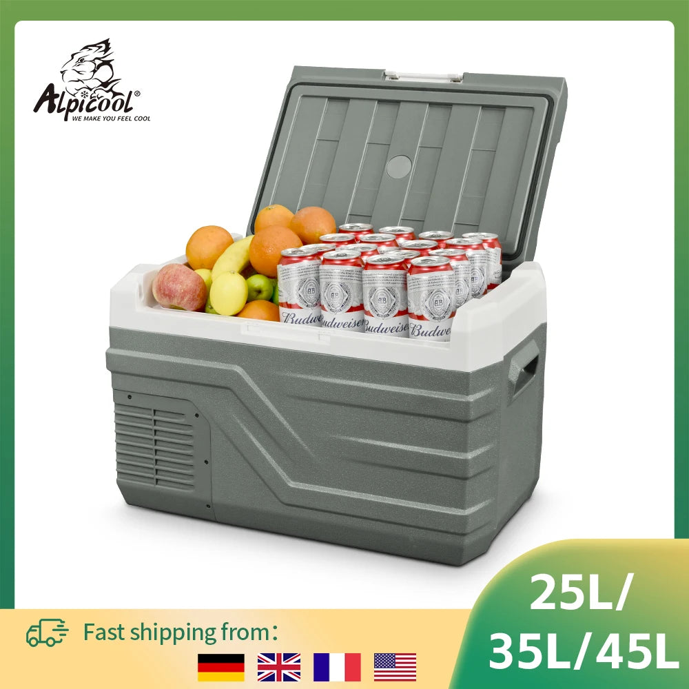 Alpicool Portable Car Refrigerator Freezer 25L 35L 45L