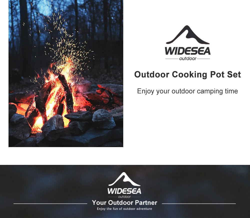 Camping Cooking System with Heat Exchanger