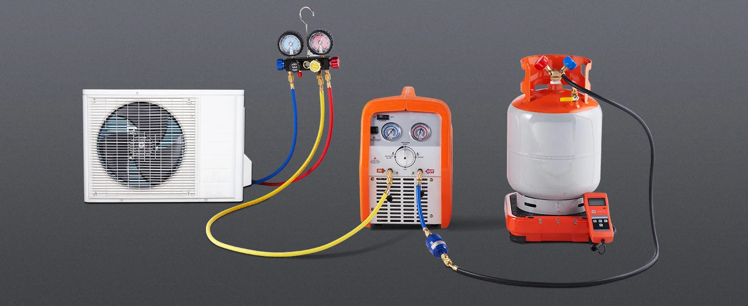 50 lb Refrigerant Recovery Tank with Y-Valve