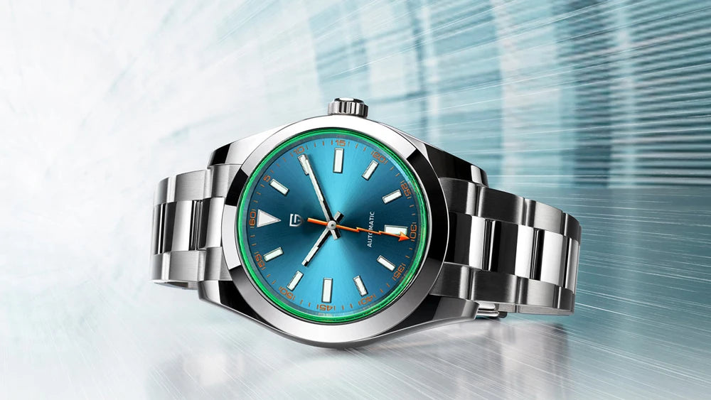 Pagani Design Automatic Men's Watch Green Dial Sapphire Crystal