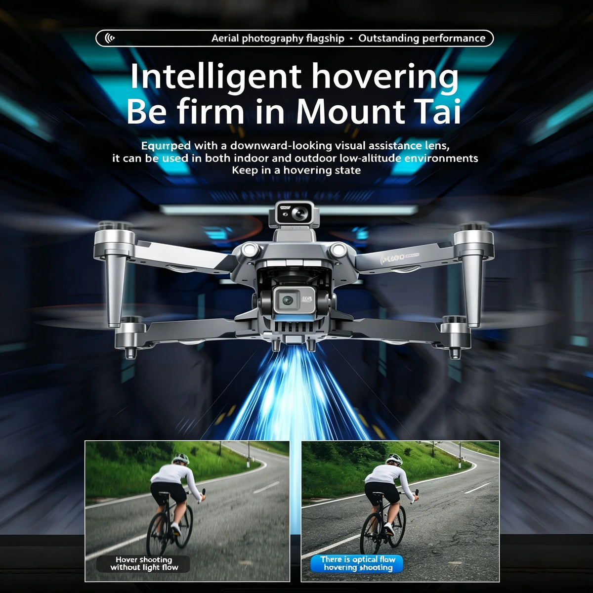 L600 PRO MAX GPS Drone Professional 8K Camera 3-axis Gimbal Aerial 5G WIFI FPV Brushless Motor 360 ° Laser Obstacle Avoidance Optical Flow Hover with Large Screen Remote Control Aircraft Folding Quadcopter Drones Kids Toys G