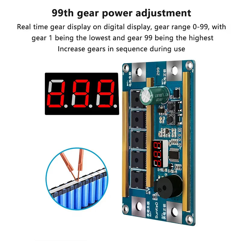 12V DIY Battery Spot-Welder Board - Kit Options