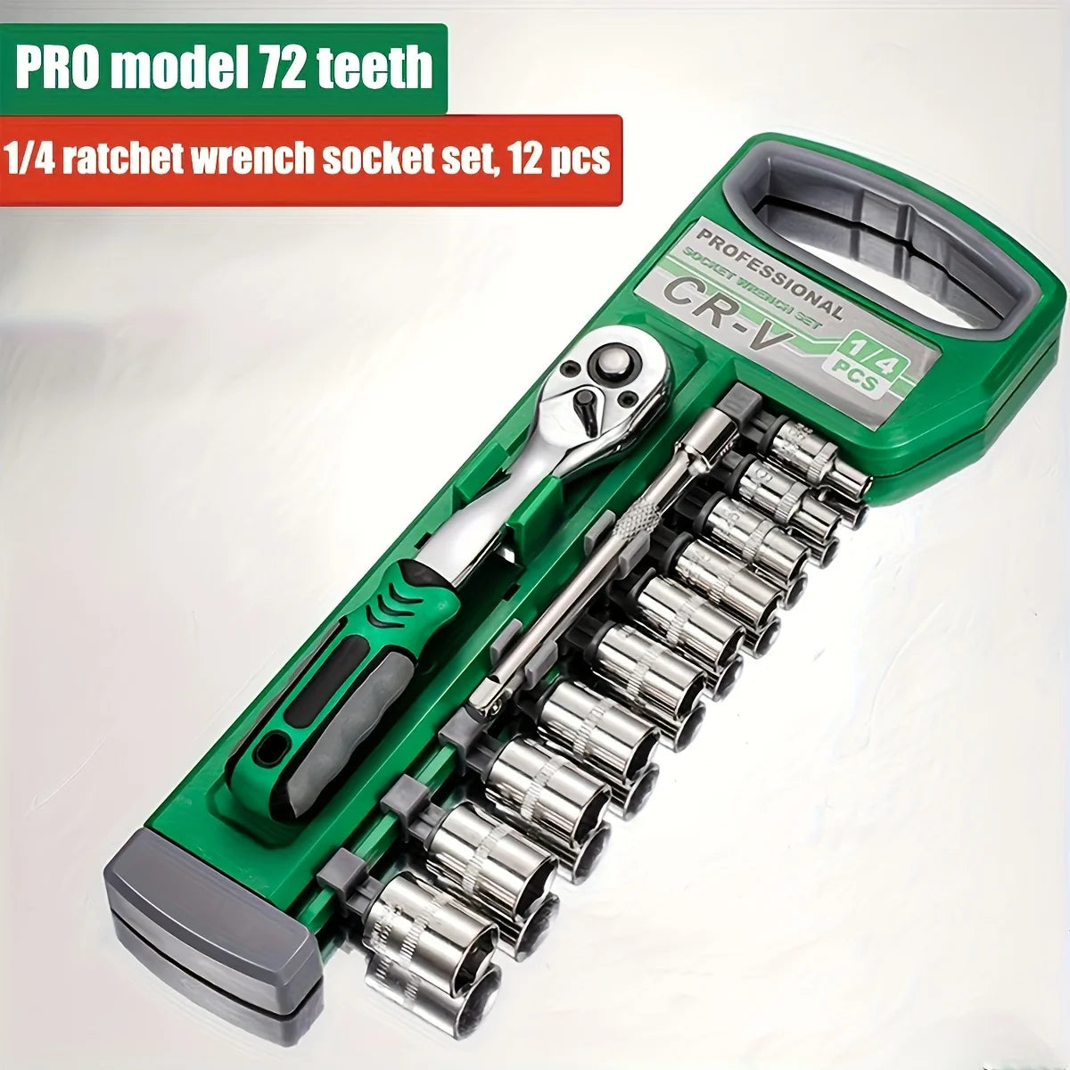 72-Tooth Socket Ratchet Set