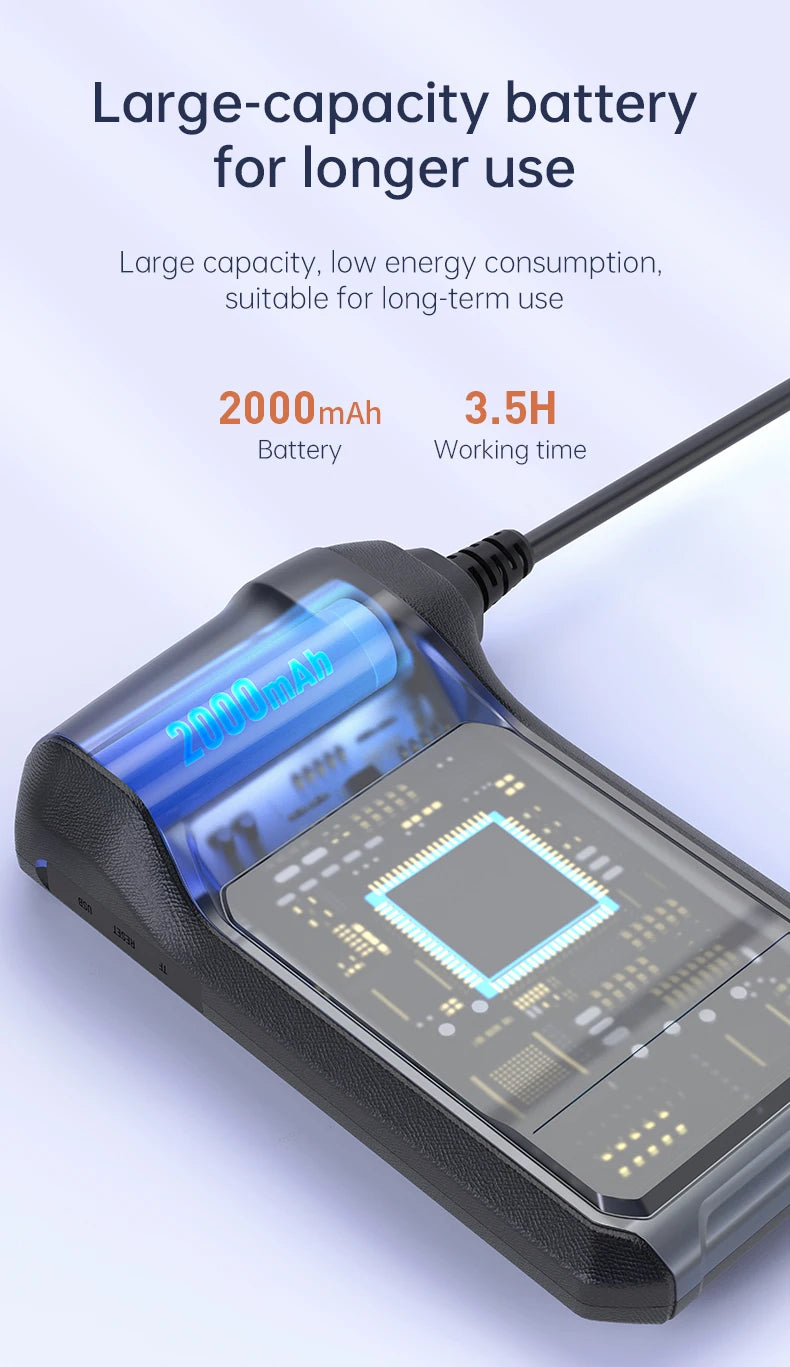 Inspection Borescope with 4.3-Inch IPS Screen and Dual Lens