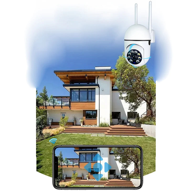 Wireless Monitoring Camera 360 Degree Intercom 1080P Home Security Camera