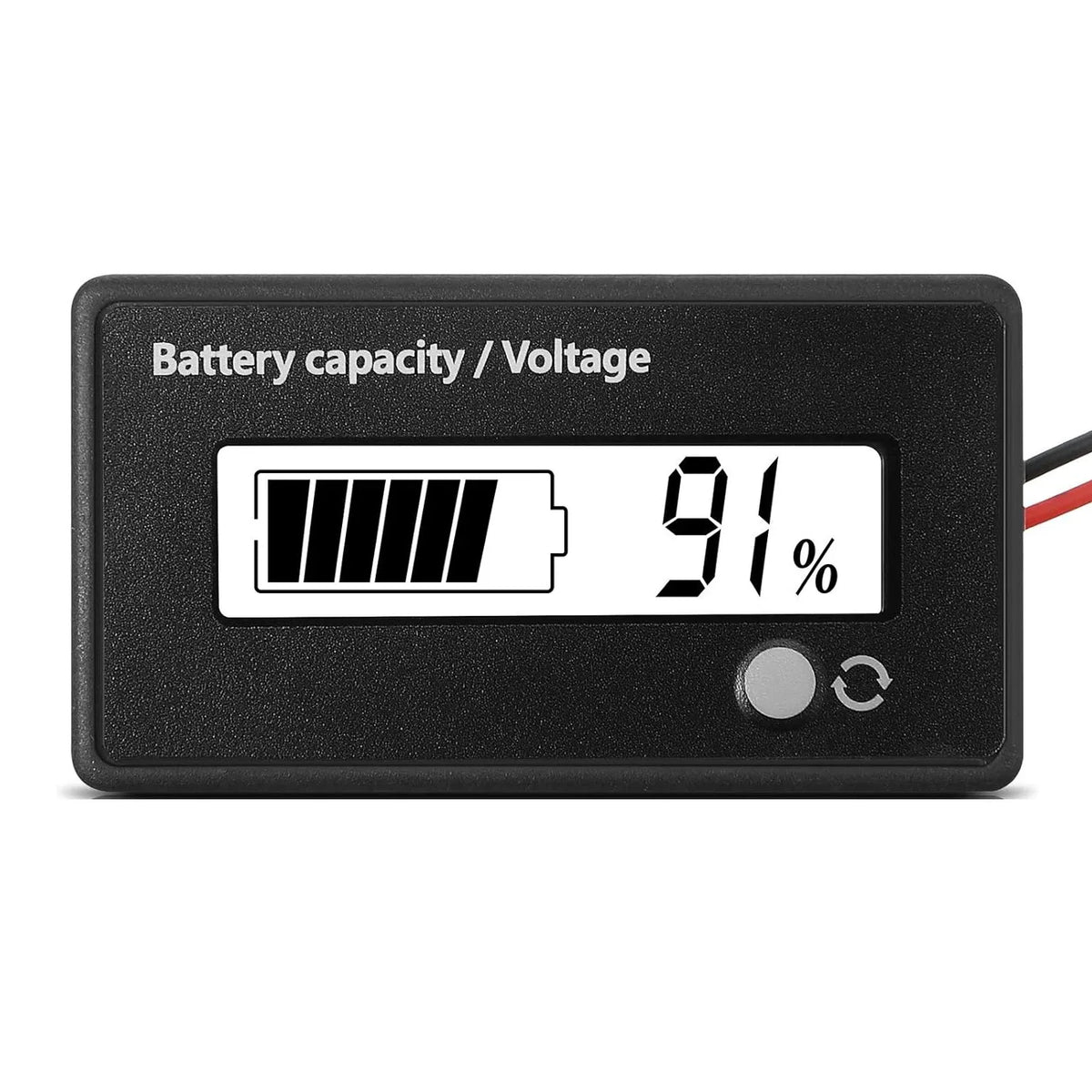 Batteriespannungs- und Kapazitätsanzeige