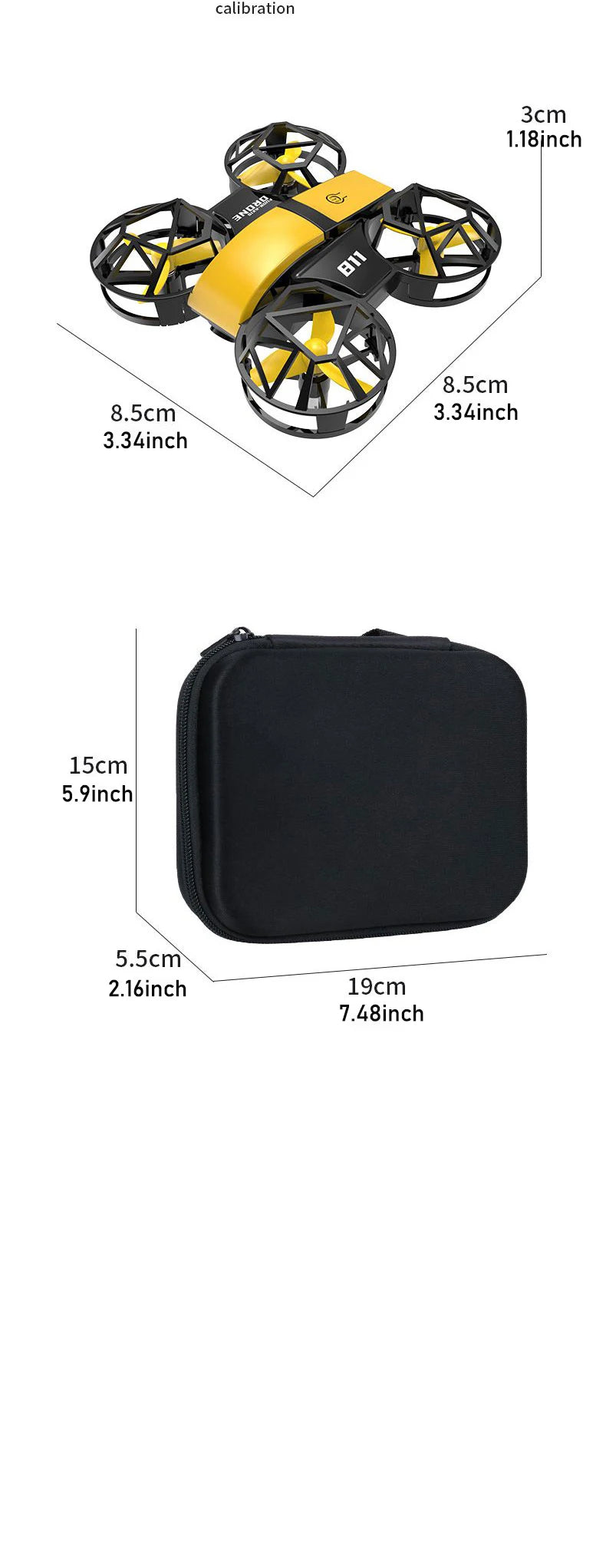 Dowellin D12 Çift Kameralı Mini Drone Çocuklar İçin