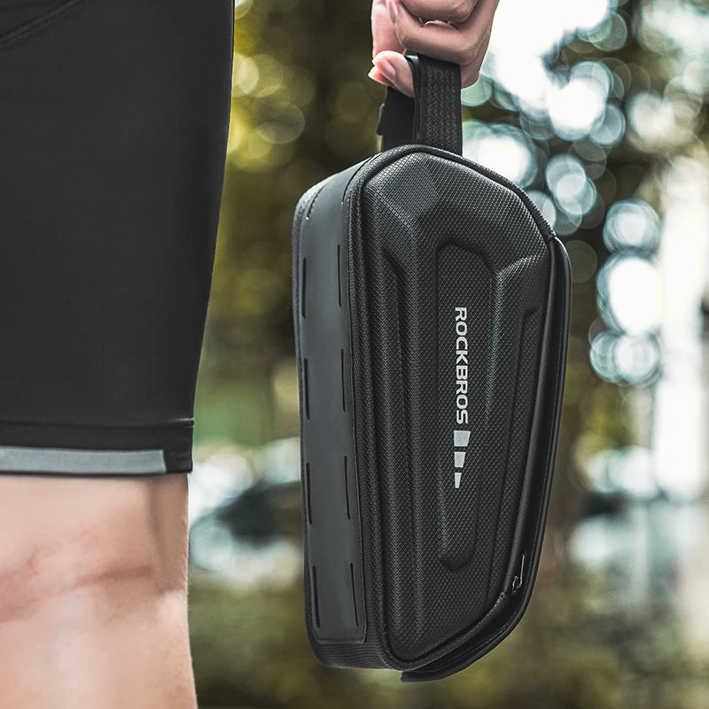 1.7L Waterproof Bike Frame Bag with Touchscreen
