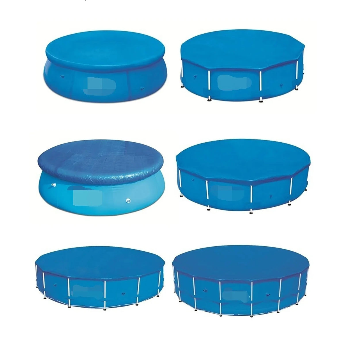 Runde PE-Poolabdeckung, 280 cm
