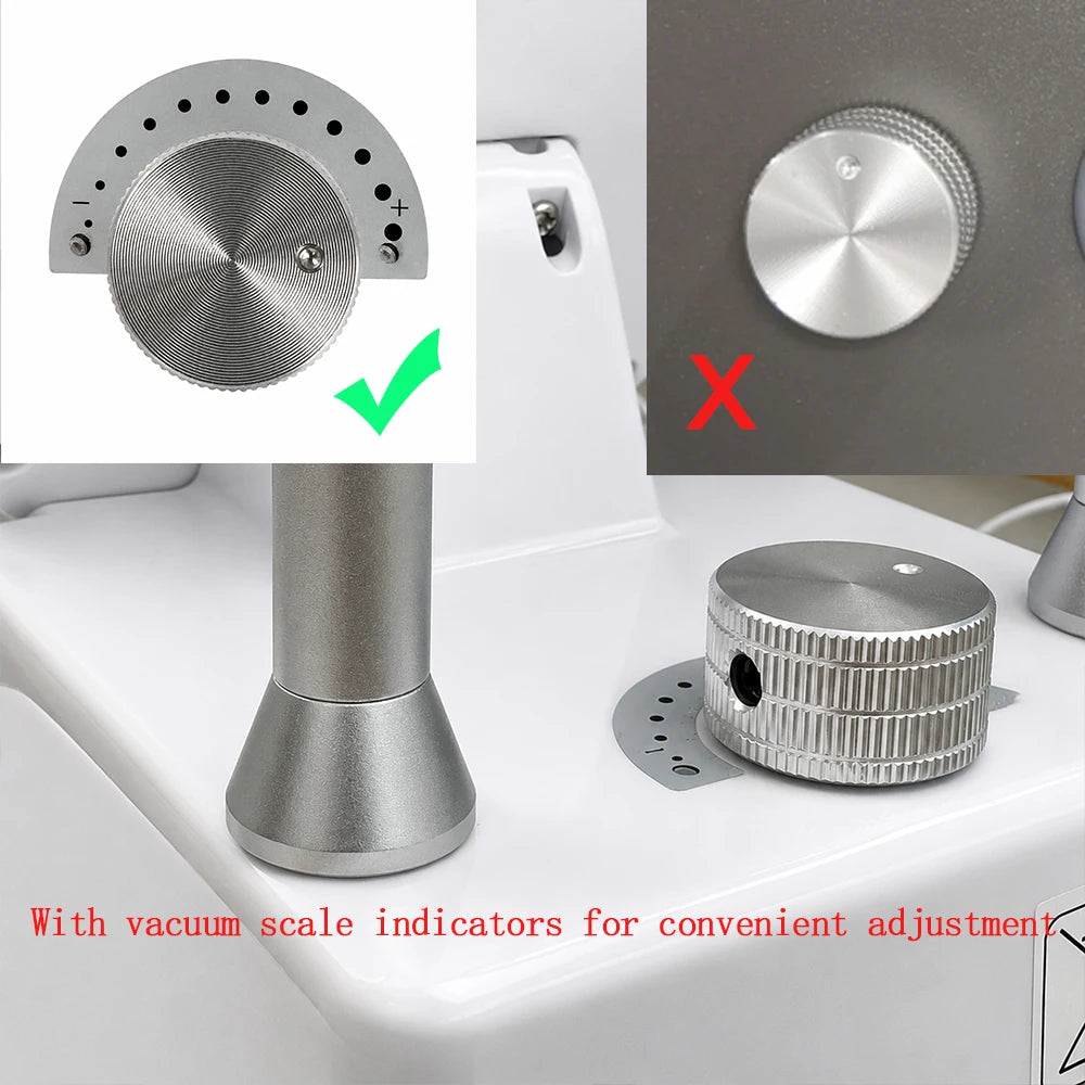 Máquina Profissional de Cavitação com Manípulos de Massagem, Aparelho de Cuidados Corporais de Beleza para Uso Doméstico e em Salões, Envio a partir de Armazém no Estrangeiro