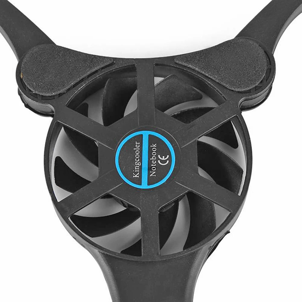 Foldable USB Dual-Fan Laptop Cooler