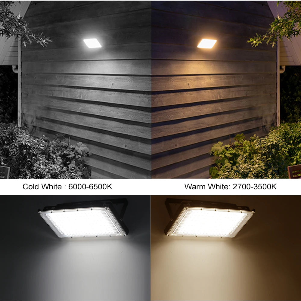 50W 100W 150W Led Flood Light IP65 Waterproof AC 220V Outdoor Floodlight Spotlight LED Reflector Street Lamp Wall Flood Lights 