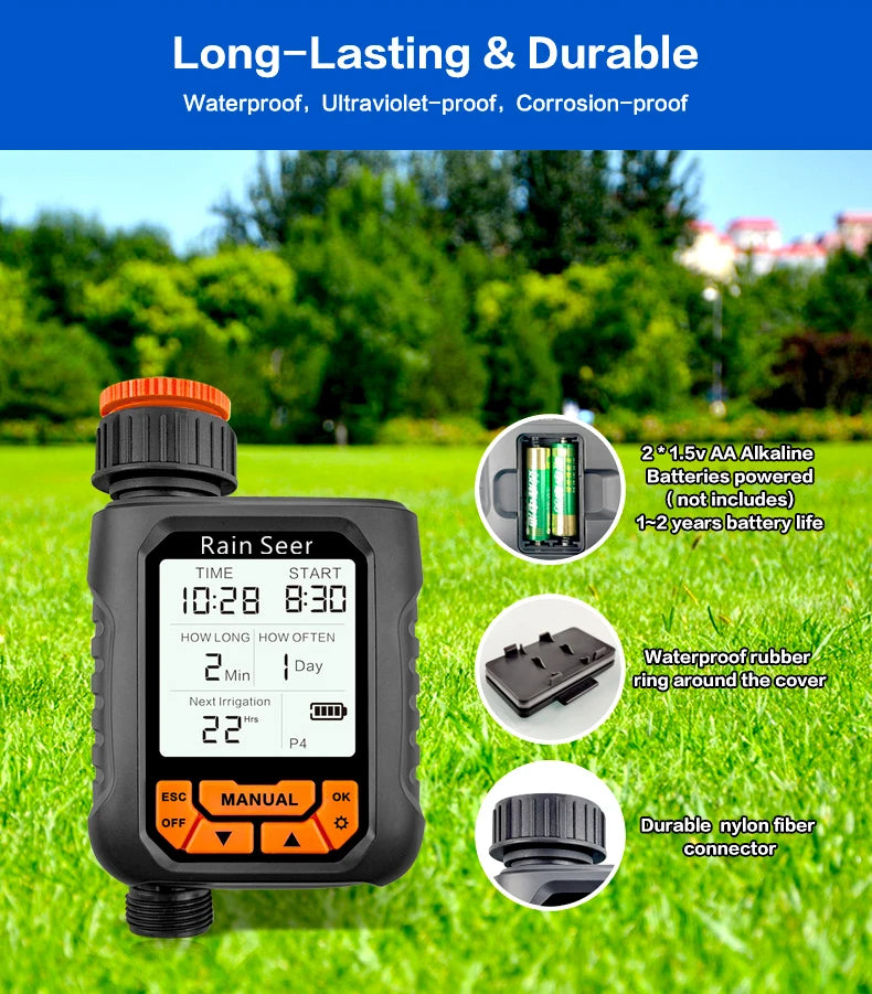 LCD Garden Watering Timer