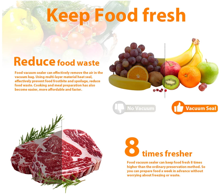 saengQ Vacuum Sealer Packaging Machine 🥡 