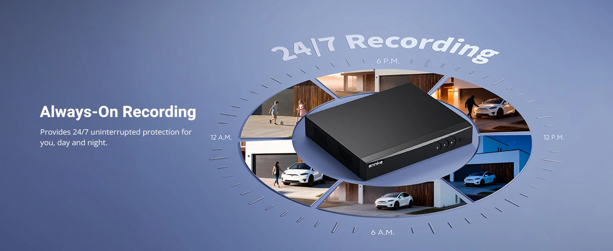 8 Channel 3K Lite 5-in-1 CCTV DVR with Human & Vehicle Detection