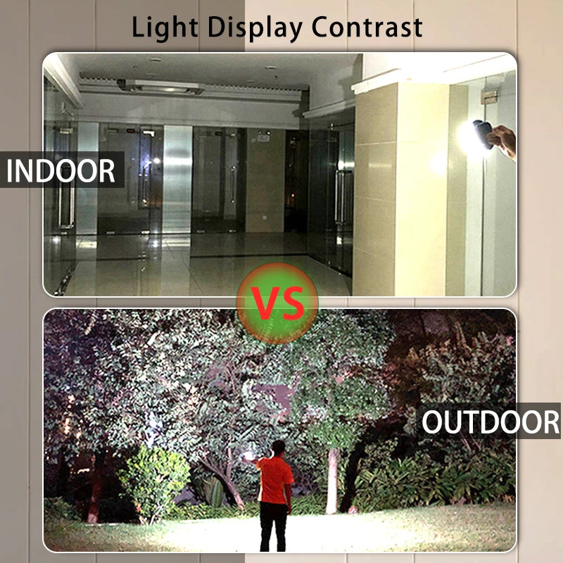 Rechargeable LED Tent Light Portable Emergency Lantern