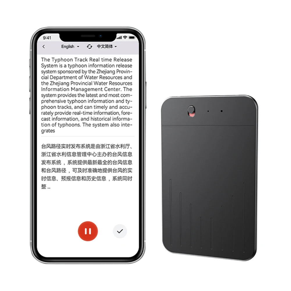 AI-spraakrecorder met transcriptie, samenvattingen en meer dan 80 talen