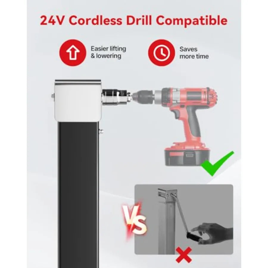 Heavy Duty 8000 lbs Trailer Jack for RV, Boat, Yacht